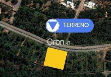 Terreno à venda, 1350 m² por r$ 270.000,00 - residencial morumbi - senador canedo/go