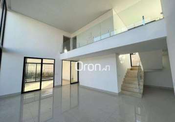 Sobrado à venda, 329 m² por r$ 3.000.000,00 - portal do sol green - goiânia/go