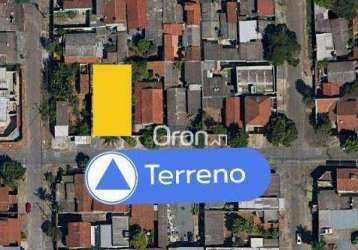 Terreno à venda, 450 m² por r$ 380.000,00 - vila brasília - aparecida de goiânia/go