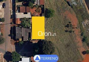Terreno à venda, 341 m² por r$ 249.000,00 - setor santos dumont - goiânia/go