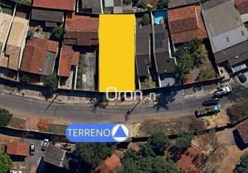 Terreno à venda, 417 m² por r$ 220.000,00 - cidade satélite são luiz - aparecida de goiânia/go