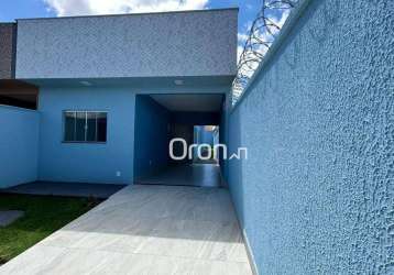 Casa com 3 dormitórios à venda, 96 m² por r$ 350.000,00 - residencial itaipu - goiânia/go