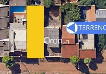 Terreno à venda, 801 m² por r$ 849.000,00 - residencial canadá - goiânia/go