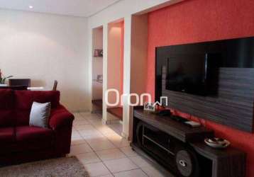 Apartamento com 3 dormitórios à venda, 120 m² por r$ 410.000,00 - setor pedro ludovico - goiânia/go