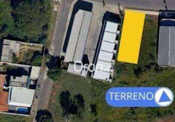 Terreno à venda, 361 m² por r$ 460.000,00 - residencial humaitá - goiânia/go