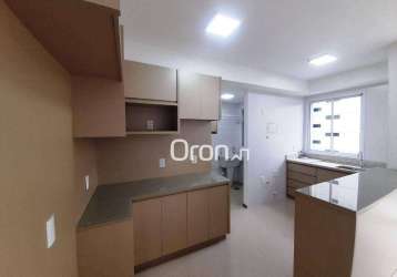 Apartamento com 2 dormitórios à venda, 65 m² por r$ 617.000,00 - setor oeste - goiânia/go