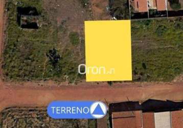 Terreno à venda, 462 m² por r$ 140.000,00 - itapuã - aparecida de goiânia/go