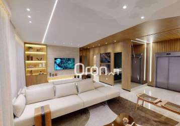 Apartamento à venda, 218 m² por r$ 2.070.000,00 - setor marista - goiânia/go