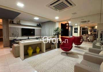 Apartamento com 1 dormitório à venda, 124 m² por r$ 480.000,00 - setor central - goiânia/go