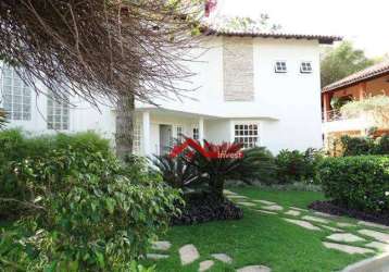 Casa com 3 dormitórios à venda, 420 m² por r$ 1.500.000,00 - pendotiba - niterói/rj