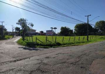 Terreno à venda na rua orlando peruci, butiatuvinha, curitiba, 1850 m2 por r$ 1.550.000