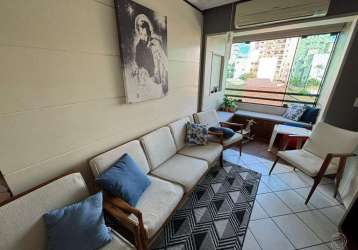 Apartamento para venda em florianópolis, itacorubi, 2 dormitórios, 2 banheiros, 1 vaga
