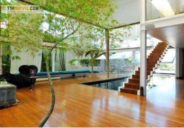 Casa com 3 dormitórios à venda, 758 m² por r$ 4.600.000,00 - chácara monte alegre - são paulo/sp