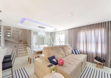 Casa com 3 quartos à venda na rua luiz carlos de oliveira, 77, xaxim, curitiba, 144 m2 por r$ 990.000