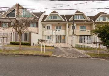 Casa com 3 quartos à venda na rua odete laura foggiato, 1121, atuba, curitiba, 190 m2 por r$ 799.000