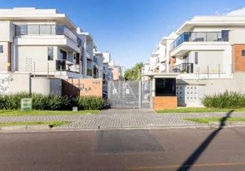Casa em condomínio fechado com 4 quartos à venda na rua capitão joão ribas de oliveira, 654, guabirotuba, curitiba, 140 m2 por r$ 830.000