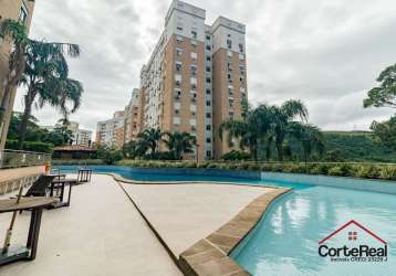 Apartamento com 2 quartos à venda na rua carlos reverbel, 200, jardim carvalho, porto alegre por r$ 299.000
