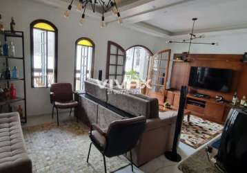 Casa em condomínio fechado com 4 quartos à venda na rua padre andré moreira, méier, rio de janeiro, 178 m2 por r$ 890.000