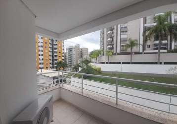 Apartamento semimobiliado com 2 dormitórios, sendo 1 suíte, 1 vaga de garagem no bairro itacorubi em florianópolis/sc.