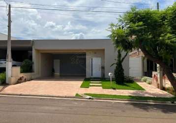 Casa em condomínio fechado com 3 quartos à venda na avenida jacarandá, 352, residencial village damha, araraquara, 149 m2 por r$ 795.000