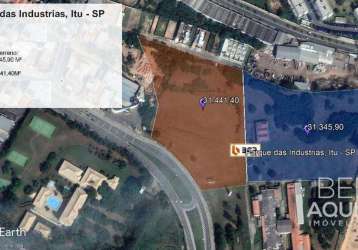 Área à venda, 62787 m² por r$ 99.800.000,00 - parque industrial - itu/sp