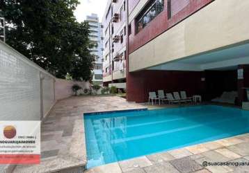 Apartamento com 3 dormitórios, 110 m² - venda por r$ 690.000,00 ou aluguel por r$ 4.000,00/mês - praia da enseada – hotéis - guarujá/sp