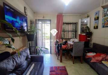 Casa em condomínio fechado com 2 quartos à venda na avenida capivari, --, cristal, porto alegre por r$ 139.000