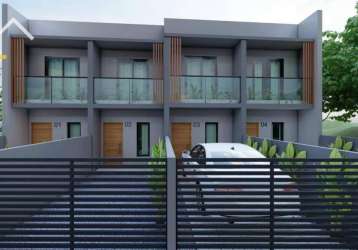 Casa com 2 dormitórios à venda, 63 m² por r$ 299.000 - nova brasília em joinville