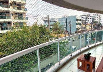 Apartamento à venda, 130 m² por r$ 1.000.000,00 - charitas - niterói/rj