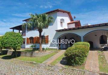 Casa com 4 dormitórios à venda, 310 m² por r$ 790.000,00 - badu - niterói/rj