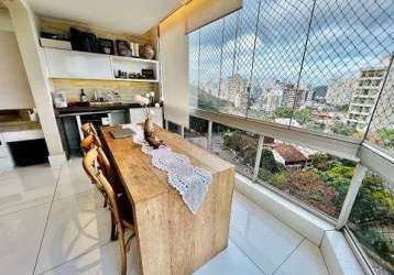Apartamento com 3 quartos à venda no santa lúcia, vitória , 180 m2 por r$ 1.450.000