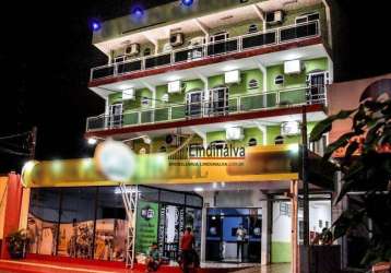 Hotel mobiliado com 35 suítes, em excelente localização em foz do iguaçu - em pleno funcionamento!