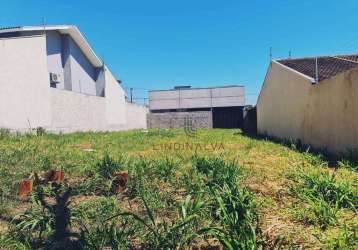 Terreno à venda, 337 m² por r$ 310.000,00 - jardim ipê iii - foz do iguaçu/pr