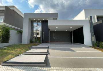 Casa com 3 dormitórios à venda, 236 m² por r$ 1.595.000,00 - condomínio residencial safira - foz do iguaçu/pr