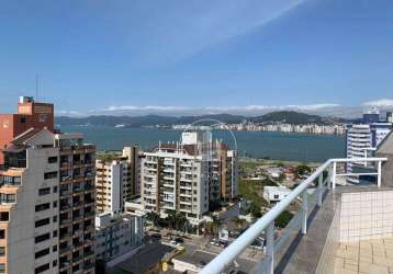 Apartamento duplex com 3 dormitórios à venda, 217 m² por r$ 1.450.000,00 - balneário - florianópolis/sc