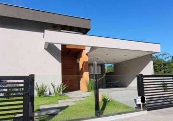 Casa com 3 dormitórios à venda, 180 m² por r$ 1.600.000,00 - sertão do maruim - são josé/sc