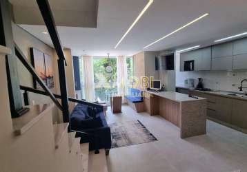 Apartamento duplex com 3 dormitórios à venda, 108 m² por r$ 1.299.000 - riviera de são lourenço - m