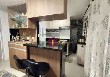 Apartamento com 2 dormitórios à venda, 47 m² por r$ 160.000,00 - cidade boa vista - suzano/sp