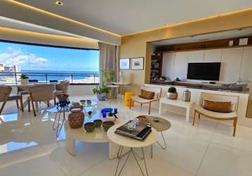 Luxuoso apartamento de 3 suíte em ondina reformado vista mar 04 vagas