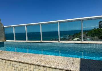 Cobertura no costa espanã com 2 quartos vistar frontal mar e piscina 161m2 barra