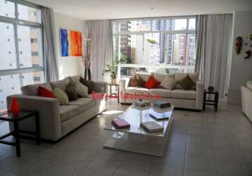 Apartamento com 3 quartos para alugar na rua baronesa de itu, santa cecília, são paulo, 243 m2 por r$ 10.500