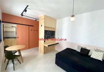Apartamento para alugar na rua general jardim, vila buarque, são paulo, 26 m2 por r$ 2.300