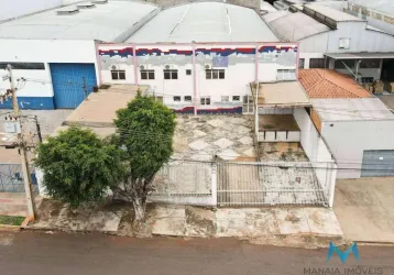 Barracão para alugar, 974 m² por r$ 15.000,00/mês - parque comercial quati - londrina/pr