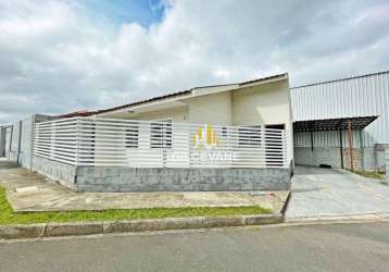 Casa com 2 dormitórios à venda, 50 m² por r$ 249.900,00 - jardim das graças - colombo/pr