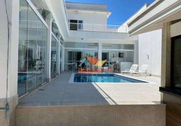 Casa com 4 dormitórios à venda, 309 m² por r$ 1.100.000,00 - recanto som do mar - caraguatatuba/sp
