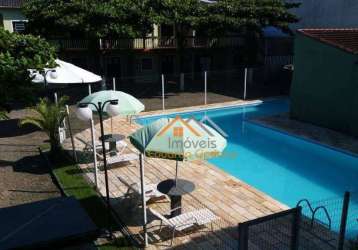Apartamento com 1 dormitório, 40 m² - venda por r$ 320.000,00 ou aluguel por r$ 2.000,00/mês - massaguaçu - caraguatatuba/sp