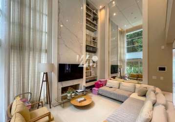 Casa em condomínio fechado com 4 quartos à venda na rua joão bernadino da rosa, pedra branca, palhoça, 360 m2 por r$ 3.750.000