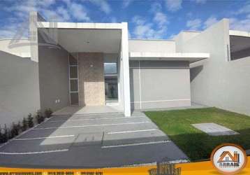 Casa à venda, 107 m² por r$ 420.000,00 - paupina - fortaleza/ce
