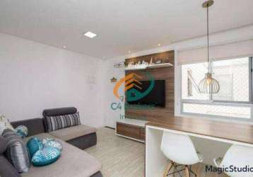 Apartamento com 2 dormitórios à venda, 47 m² por r$ 250.000 - residencial parque cumbica - guarulhos/sp