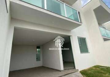Casa com 3 dormitórios à venda, 108 m² por r$ 430.000,00 - niterói - betim/mg